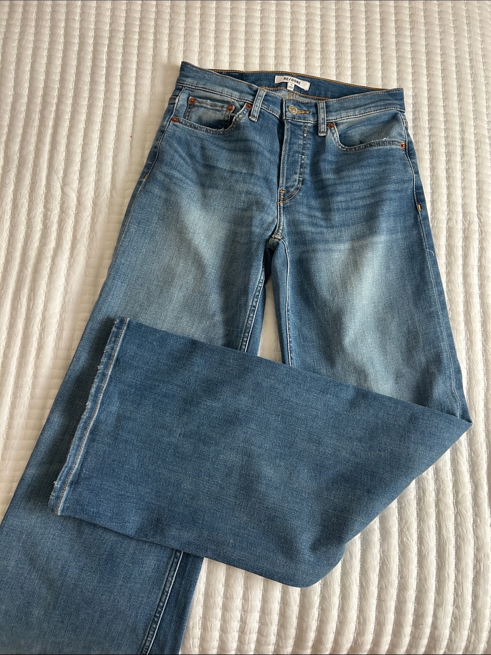 Re/Done Light Blue women’s Jeans